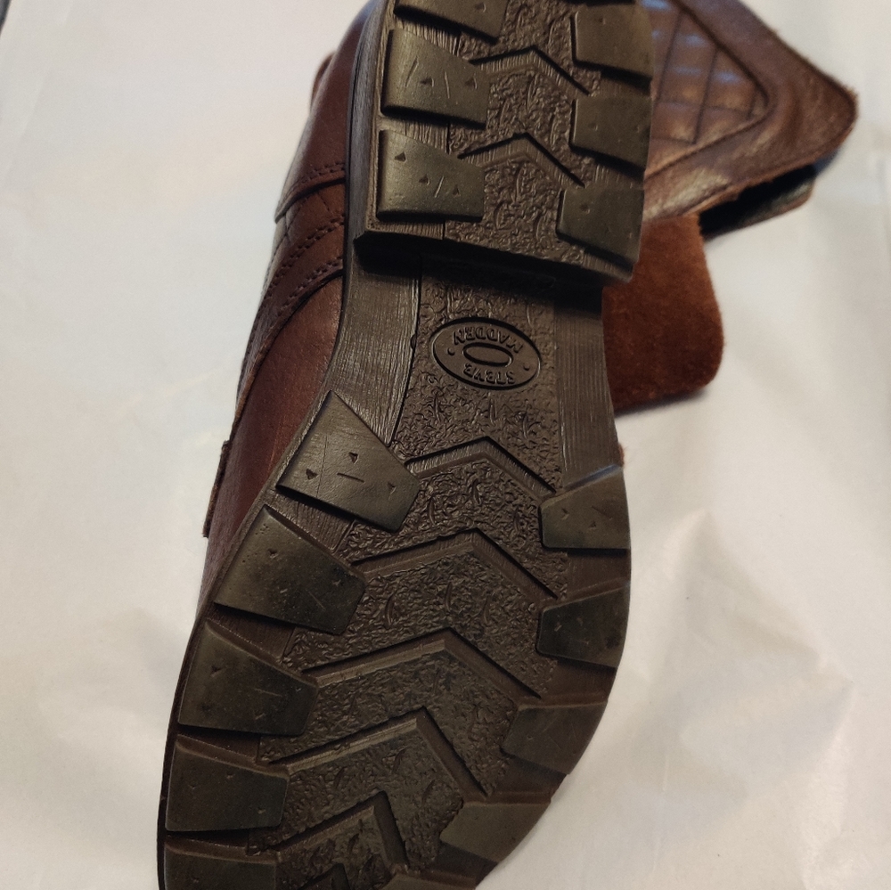 Steve Madden Brown Combat & Moto Boots - Picture 7 of 7